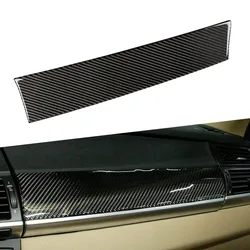 Carbon Fiber Car Dashboard Panel Cover ​Decorative Trim For BMW X5 E70 X6 E71 2008 2009 2010 2011 2012 2013