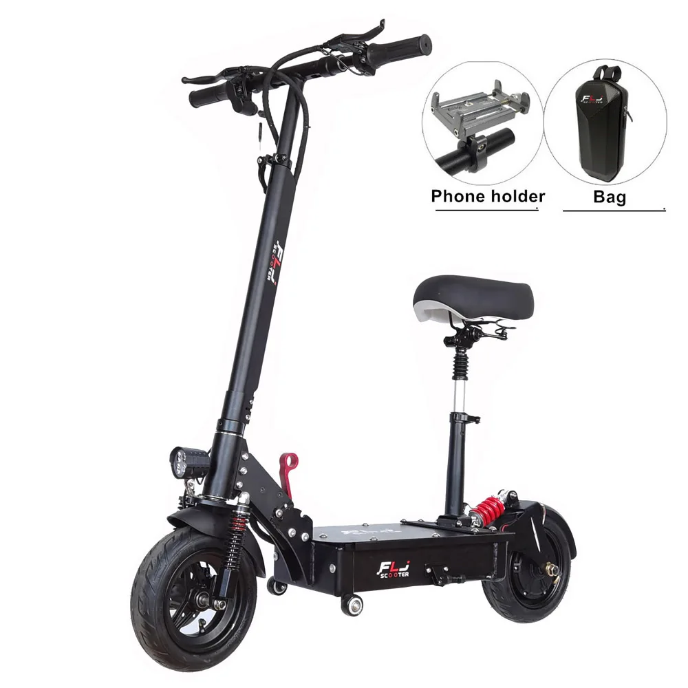 FLJ 1200W E Scooter with 80-120mks range elektro kick scooters e bike bicycle easy folding portable adult scooter