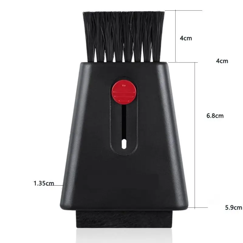 Anti-static Cleaner Screen Clean Brush Push-pull Style Cleaning Kit for Computer Laptop Desktop  Keyboard Keypad LP Vinyl Player