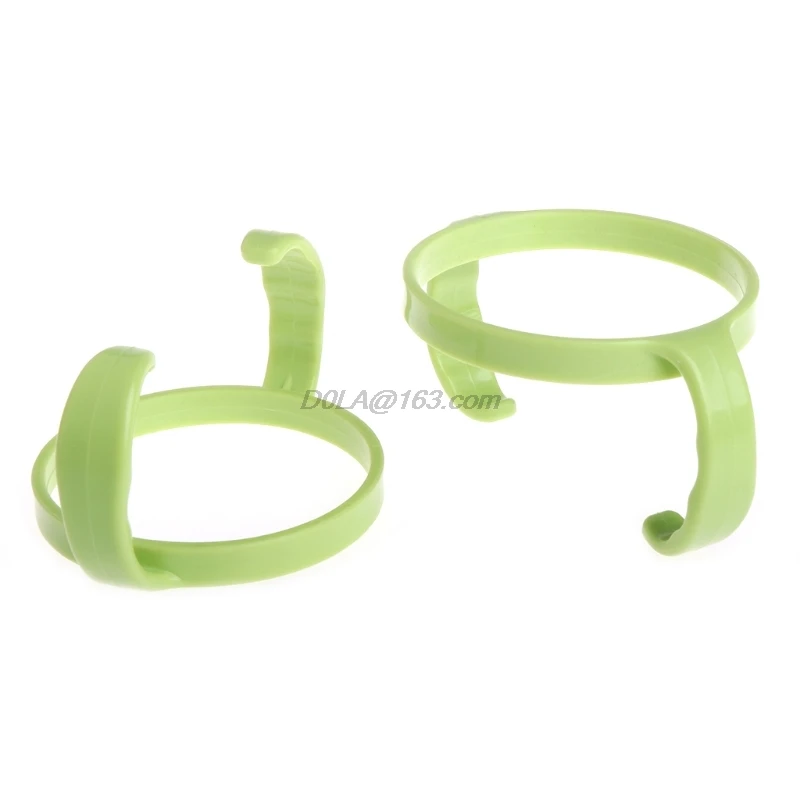 New Style 2pcs Baby Feeding Bottle Trainer Easy Grip Plastic Handles Holder for Comotomo Baby Feeding Bottle Accessories