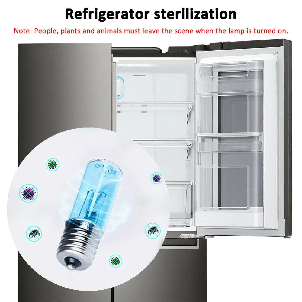 Hot E17 Screw DC 10V 3W UVC Ultraviolet Germicidal Lamp Disinfection Sterilizer UV Light Bulbs Kill Mites Quartz Tube Ozone