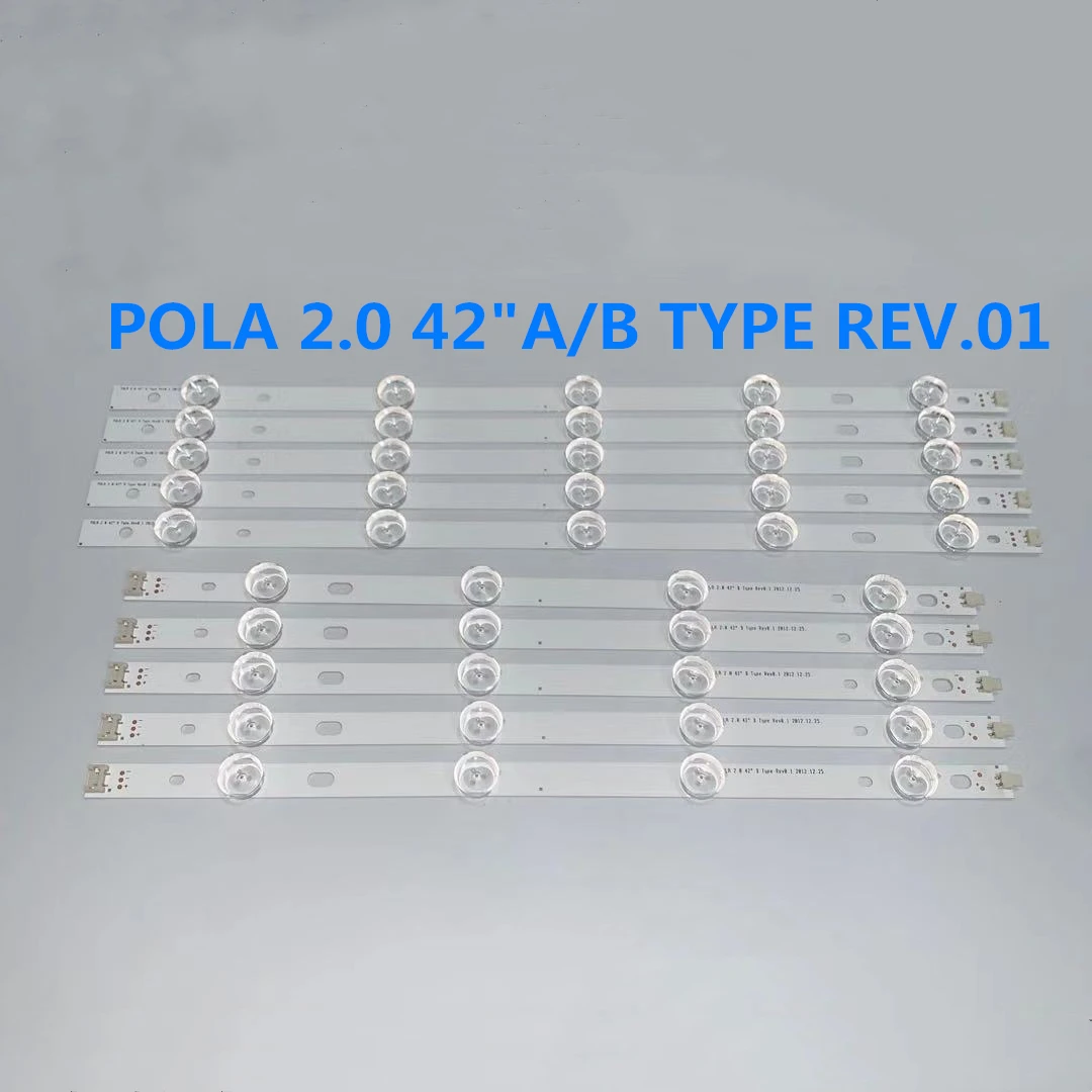 

10 шт./лот Светодиодная лента для подсветки для LG INNOTEK POLA2.0 42 TV T420HVN05.0 T420HVN05.2 42LN5300 42LN5406-ZA 42LN5400 42LN5750