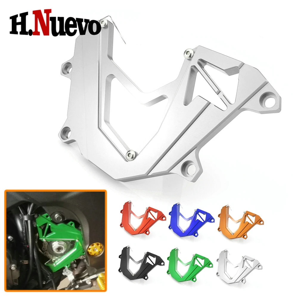 

Motorcycle Accessories Front Sprocket Left Side Chain Guard Cover Engine Protection For Kawasaki Z800 Z 800 Z750 2013 2014-2016