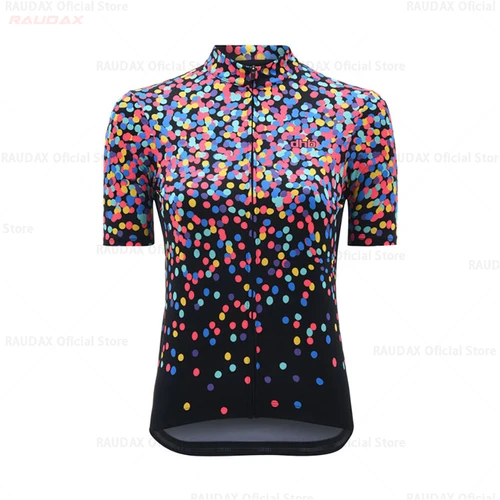 Imagen 2 del producto Conjunto de camiseta de ciclismo para mujer, camisetas de bicicleta MTB, mangas cortas, anti-UV, ropa de carretera, ropa de ciclismo, verano