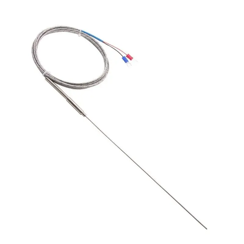Sistema de templado de vidrio, Sensor de Temperatura del termopar blindado tipo K, resistencia térmica, 0-1100 grados