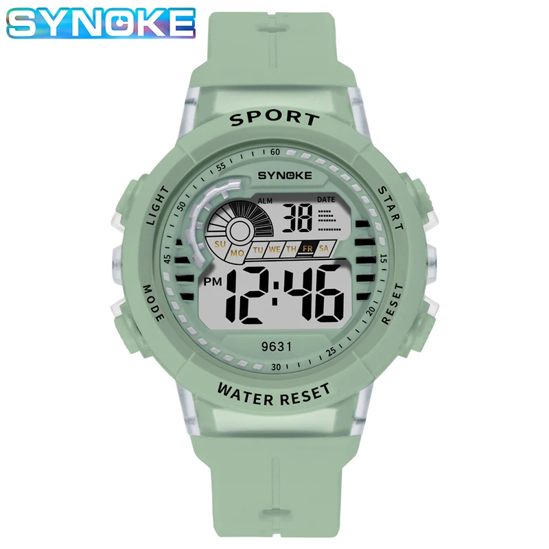 Children\'s electronic watch student waterproof children\'s sports watch outdoor fashion LED chronograph boy girl digital watch