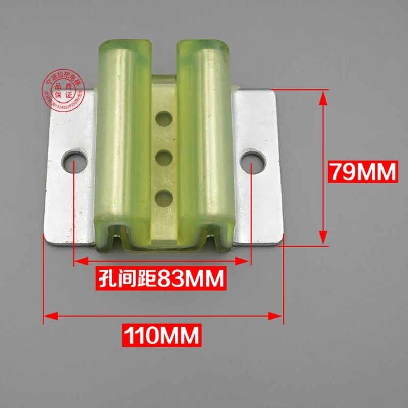 W M ประเภท Counterweight Guide Boot Hollow Guide Single Boot Liner อะไหล่ลิฟต์ lift อุปกรณ์เสริม