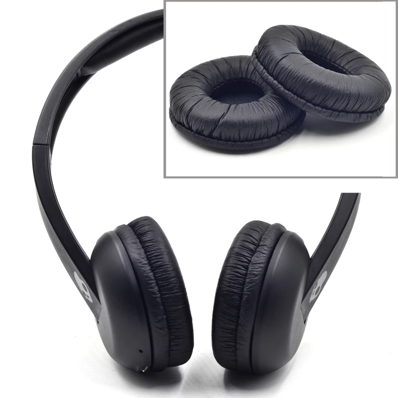 Almofadas de espuma para fone de ouvido, capa de almofada, copos, peças de reparo para skullcandy uproar headset sem fio, substituição 1 pai