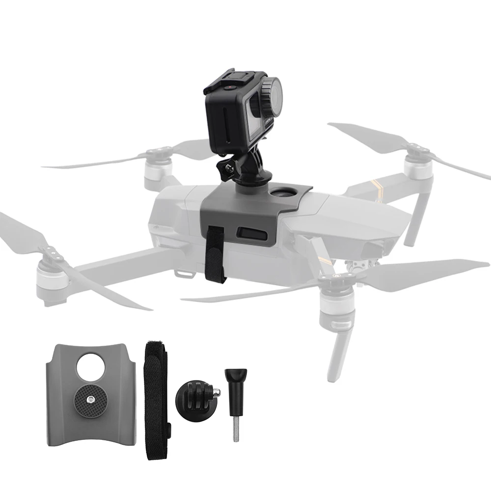 Kit de expansão câmera luz preenchimento titular montagem para dji mavic 2 pro/zoom zangão osmo bolso lidar com cardan para dji osmo ação para ir