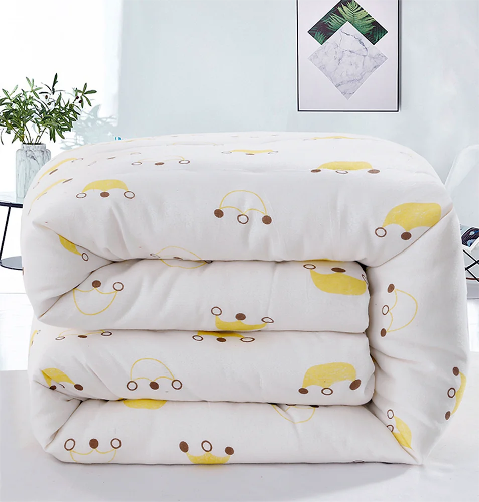 200*230 Fresh Cotton Comforter Double Bed Duvets Warm Winter Blanket Couple Edredons Thick Quilt with Free Shipping Promotion