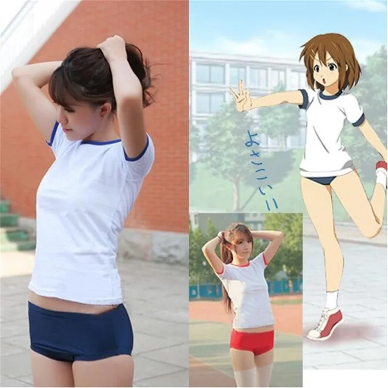 

Japanese School Girl Sportwear Bloomers Cosplay Costumes JK Uniform Gym Suit