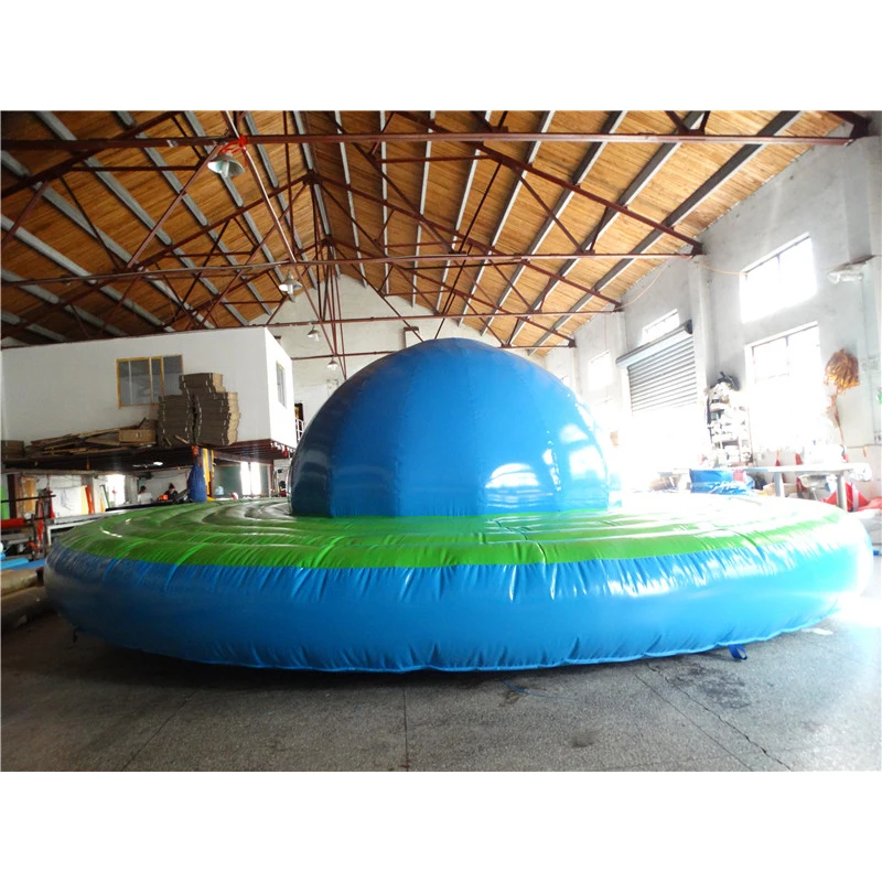 

Commercial PVC Mesh Cloth Inflatable Floating Water Equipment Inflatable Rotary Gyro Playing In Water Amusement Park