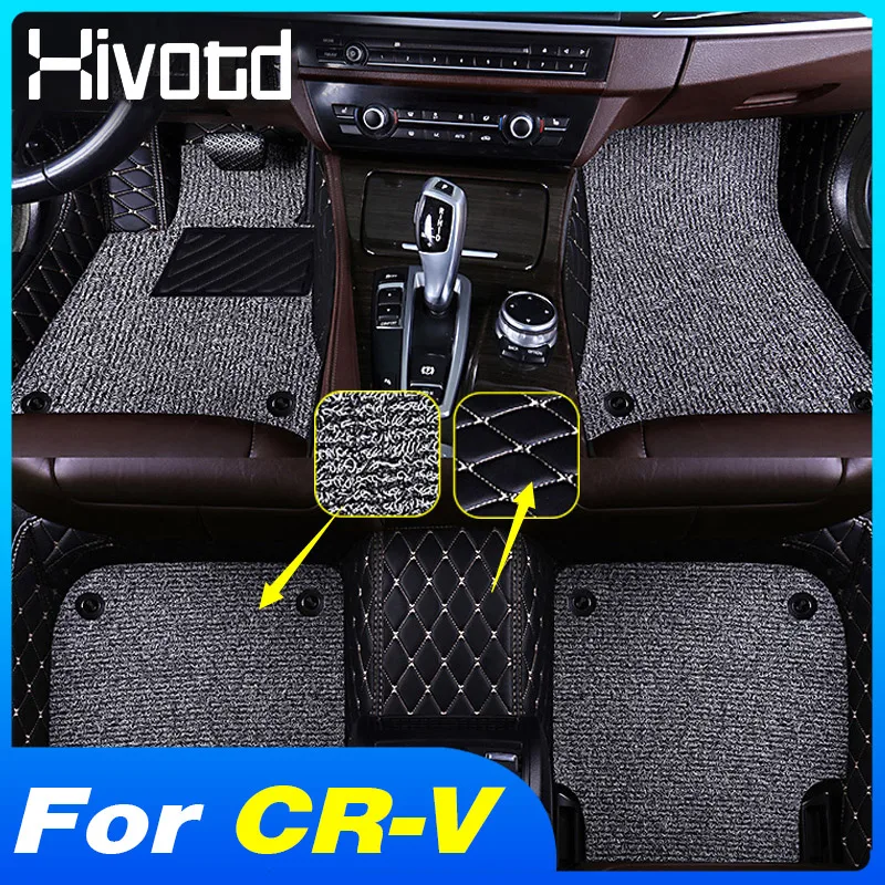 

Нескользящие модели, коврики для ног, чехлы для украшения интерьера, защитная панель, модифицированные автомобильные аксессуары для Honda CR-V CRV 2021-2017