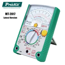 Pro'sKit-Analog Multimeter, MT-2017, Safety Standard Protective Function, Ohm Test Meter, DC AC Voltage Current, Original