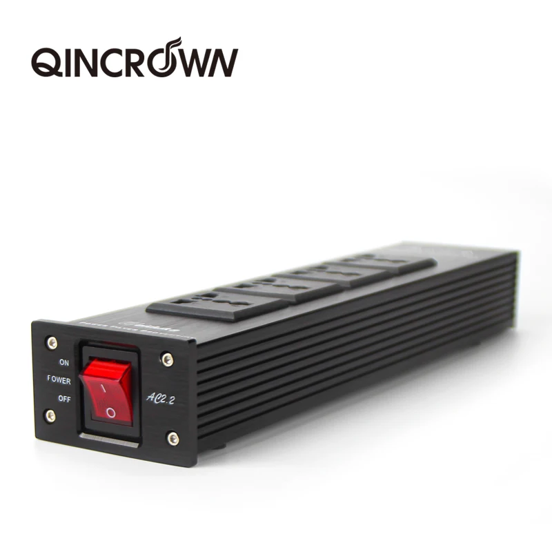 Hifi Weiduka AC 2,2 Audio Noise AC Power Conditioner Power Filter Power Purifier Surge Schutz mit EU Outlets Power Streifen