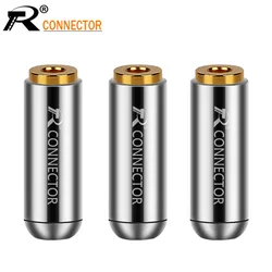 10pcs New arrival Aluminum Jack 3.5 Audio female jack 3.5mm 3 pole Stereo socket Gold Plated Wire Connector Earphone DIY