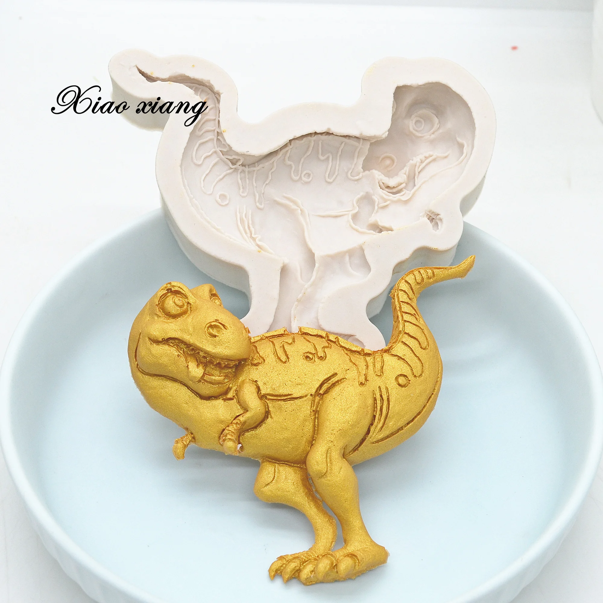 3D Dinosaur Silicone Fondant Cake Molds For Baking Dragon Cake Decorating Baking Tools Pastry Kitchen Baking Accessories M2091