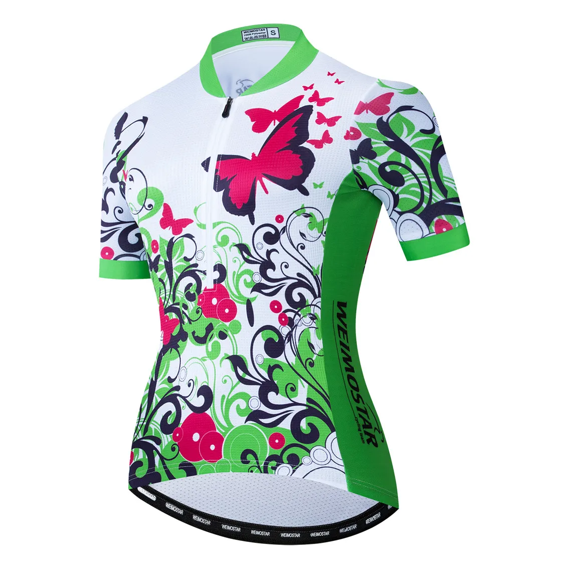 2020 Cycling Jersey women Bike Jerseys road MTB bicycle shirt Half Zipper Ropa Ciclismo maillot Girl Racing top summer green red