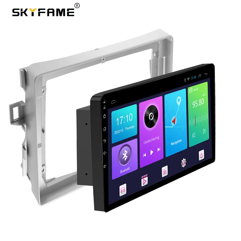 SKYFAME รถกรอบ Fascia อะแดปเตอร์ Android วิทยุ Dash ชุดแผงติดตั้งสําหรับ Toyota Verso Corolla