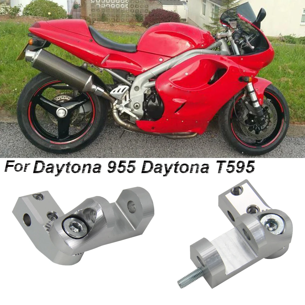 

NEW Motorcycle Foot Peg Passenger Footpeg Lowering Kit For Daytona 955 Daytona T595