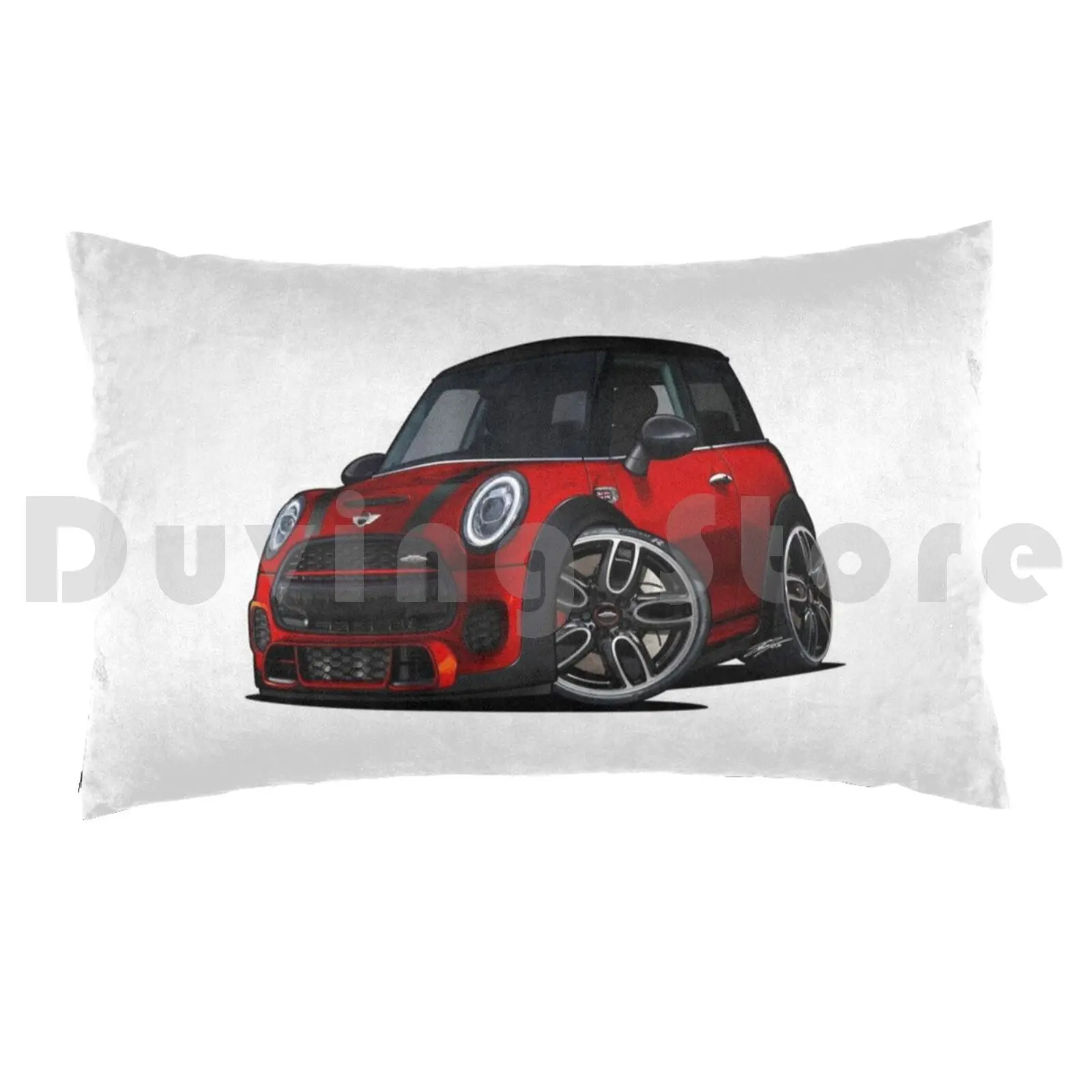 2019 Mini Cooper S Jcw Red Pillow case 120 Mini Cooper Mini Cooper S Cooper S Jcw Mini Jcw John