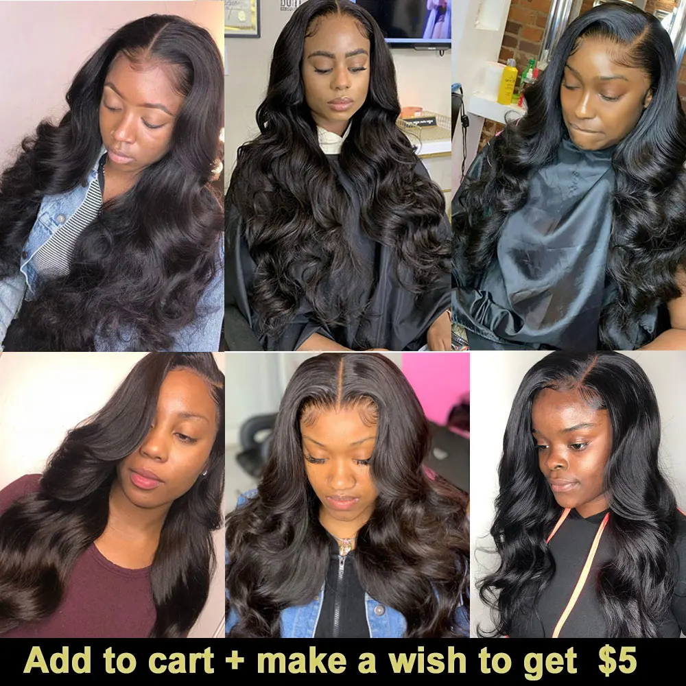 5x5/6x6/13x4/13x6 32 Zoll Body Wave Echthaarbündel mit HD-Spitzenfrontal aus brasilianischem Remy-Haar, hautnahtlose Haarverlängerung – Detail 1