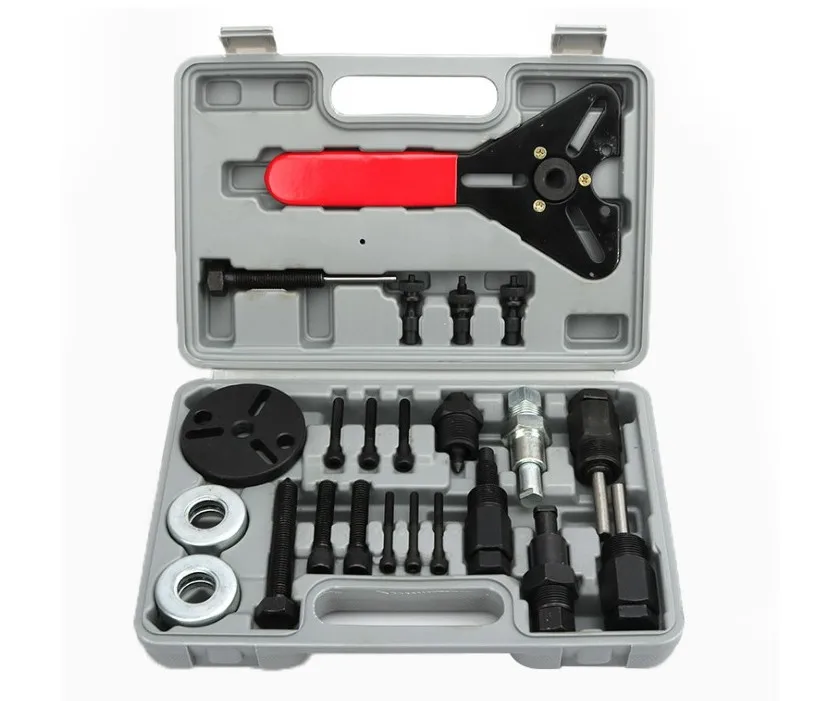 

23 pieces of auto air-conditioning compressor disassembly and repair tools, pump head remover tools