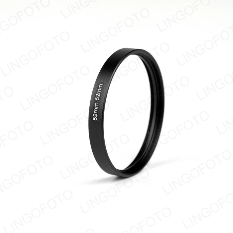 52-52mm Female to Female Double Dual inner thread 52 and 52 mm Lens Ring Adapter for ND UV CPL Filter LC8452