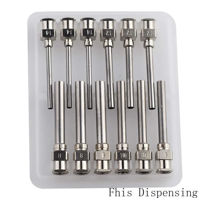 

Dispensing Needle 1" All Metal 8,10,12,14 Gauge (All Sizes) Pack of 12