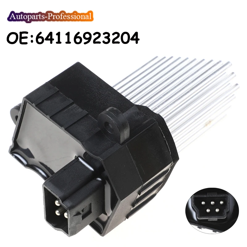 New 64116923204 Blower Motor Resistor Final Stage Unit For BMW E46 E39 E83 E53 X5 X3 3 and 5 Series car accessories