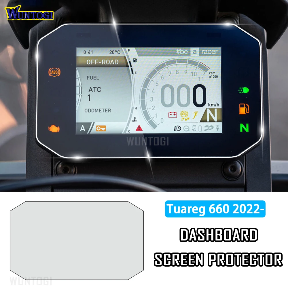 Tuareg 660 2022 Accessories Dashboard Screen Protector for Aprilia Tuareg 660 Anti-glare Scratch Cluster Screen Protection Film