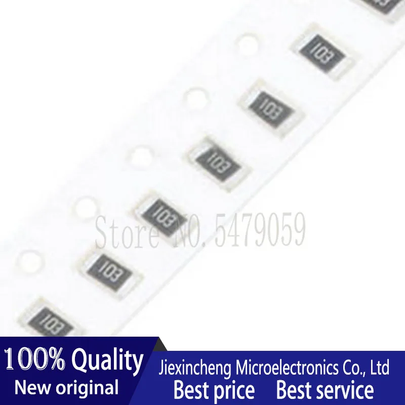 Resistor smd 100 0805 ohm 2r00 2r 1% peças