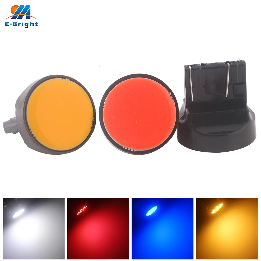 100pcs DC12V BA15S BAY15D 3156 3157 7440 7443 COB 12 SMD LED Cars Rear Turn Signal Parking Lights White Blue Red Amber Ice blue