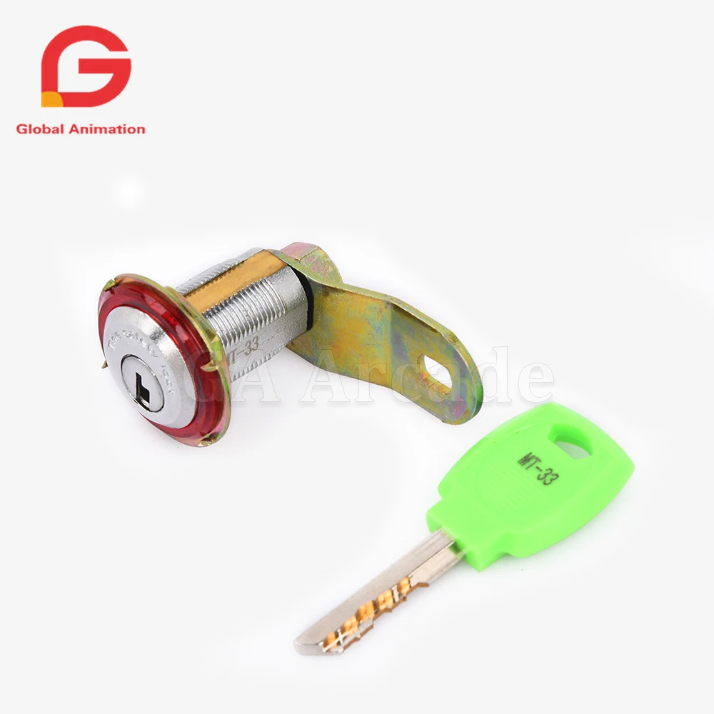 

Ящик для инструментов с короткими денежными дверцами, трубчатые кулачковые замки, ключи с одинаковым номером, детали аркадных игровых автоматов, 17 мм, 28 мм