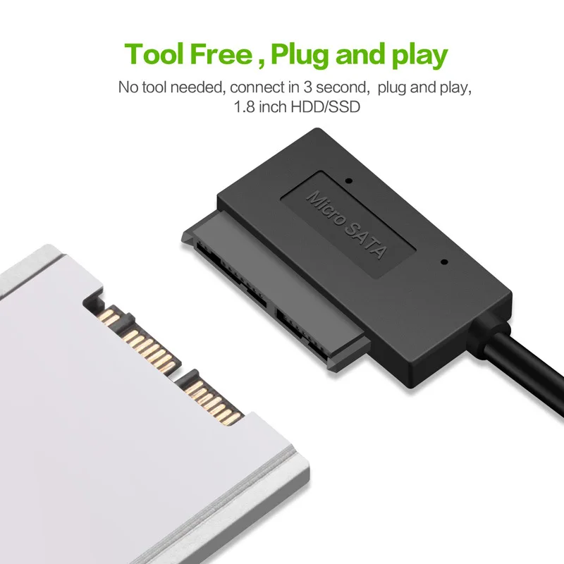 20-50 CM USB 3.0 2.0 SATA Cable Adapter Extension Computer Cables Connectors Support 2.5 Inches External Ssd Hdd Hard Drive USB