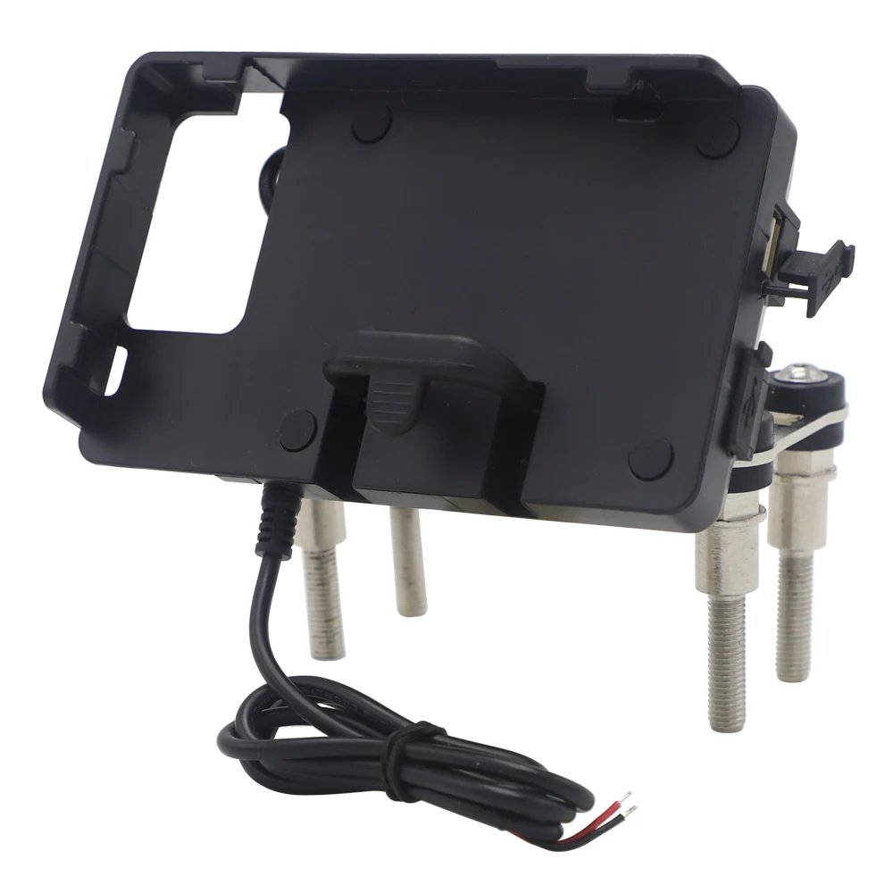 Soporte de navegación para teléfono móvil, accesorio para manillar de BMW F750GS, F850GS, F800GS, F700GS, R1200RS, R1200R, carga USB, 12mm, 2018, 2021