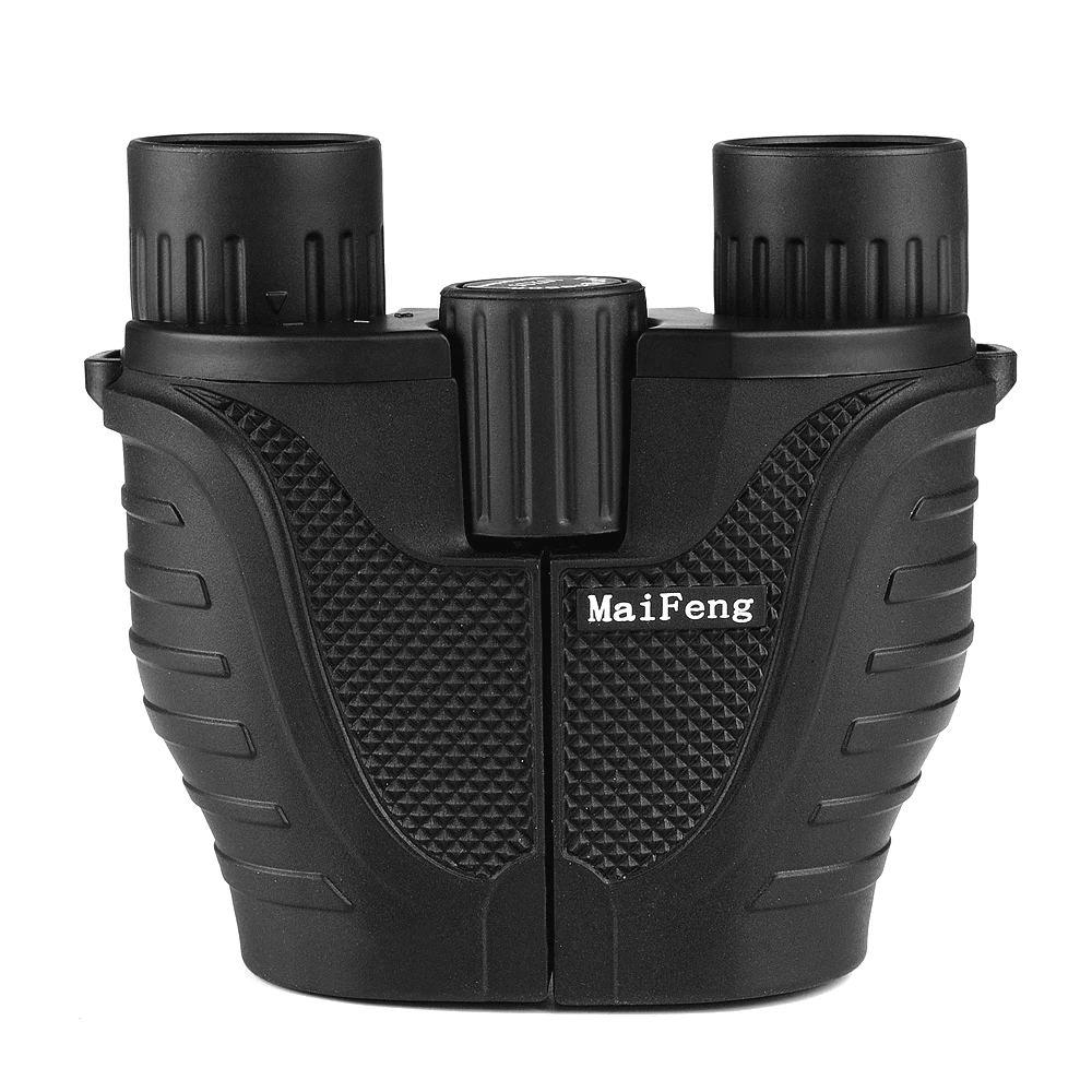 Paul Binoculars Maifeng 10x25 Professional Telescope Waterproof Bak4 Hunting Scope Powerful Long Range Optical Green Film Mini