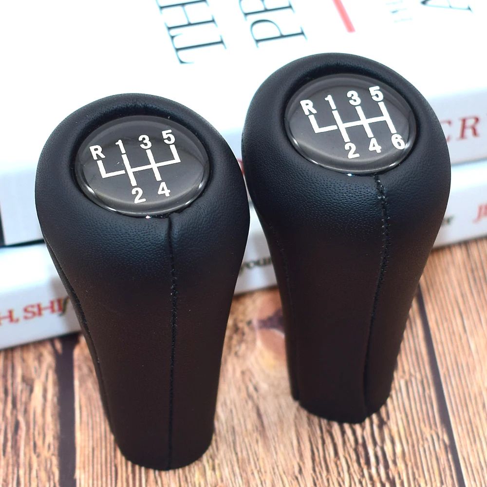 5 Speed 6 Gear Shift Knob Head Stick Shifter Lever For BMW 1 3 5 6 7 Series E90 E91 E92 E93 E30 E36 E46 F30 Z4 E85 E86 X5 E53 X6