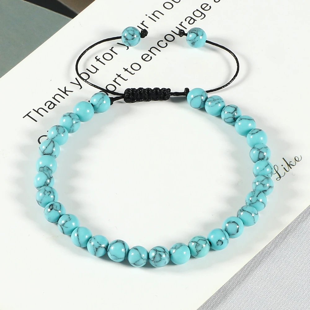 14 Styles Tiger Eye Stone Bracelets Beaded Handmade Rope Braided Bracelet For Women Men Friends Gifts Couples Jewelry Pulseras