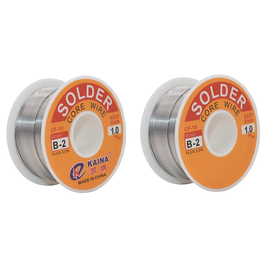 

B-2 Tin Lead Line Rosin Core Flux Welding Soldering Solder Iron Wire 0.5/0.6/0.8/1MM Reel No-clean Soldering Wire Rosin Core