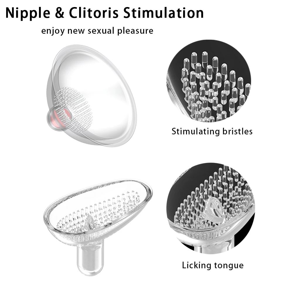 10 Speed Nipple Sucker Vibrator Electric Breast Pump Nipple Chest Vaginal Suction Cups Breast Enlarge Massager Sex Toy for Women