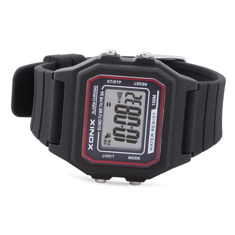 Top Fashion Sports Watches Waterproof 100m Men Women Outdoor Fun Multifunction Digital Watch Swimming Diving Wristwatch