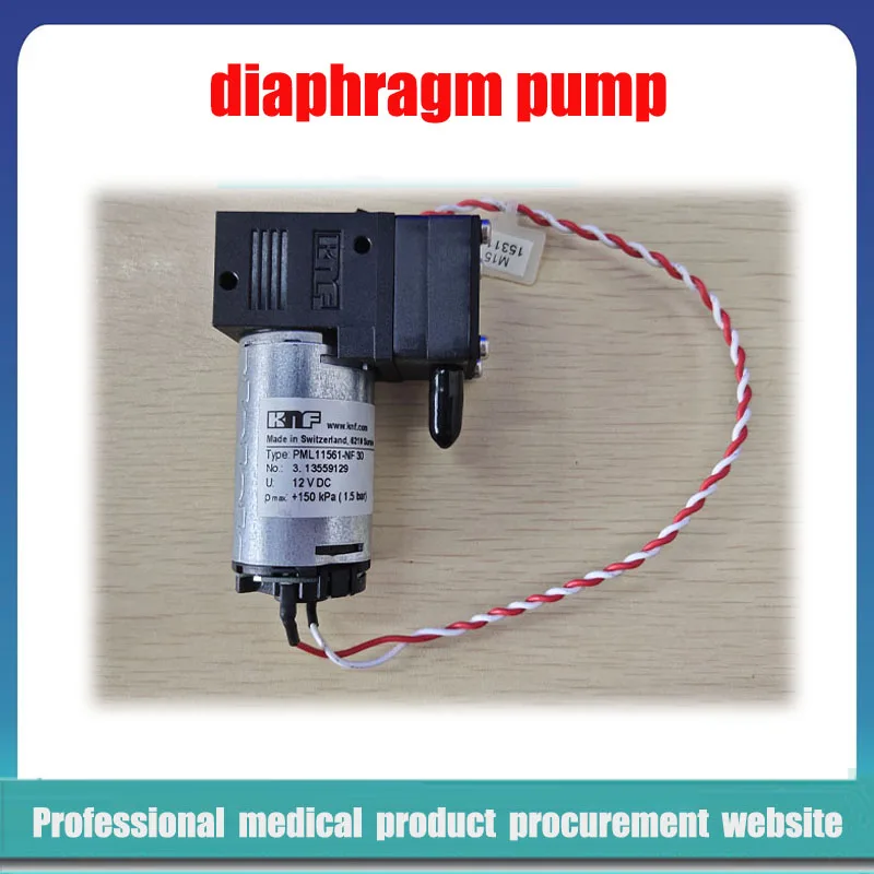 Mindray BS200 BS220 BS230 240 300 320 330 350 330E 350E Bioquímica Resíduos da bomba de Montagem Da Bomba de Água do diafragma KNF
