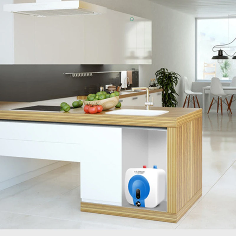 

Кухонное хранилище воды, быстрый нагрев, маленькое кухонное сокровище, мгновенное сокровище горячей воды, электрический водонагреватель, нержавеющая сталь 304