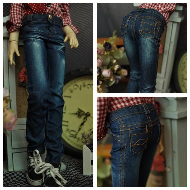 

1/4 1/3 scale BJD doll clothes Casual jeans for BJD/SD accessories SSDF ID72 uncle.Not included doll,shoes,wig and other A1002