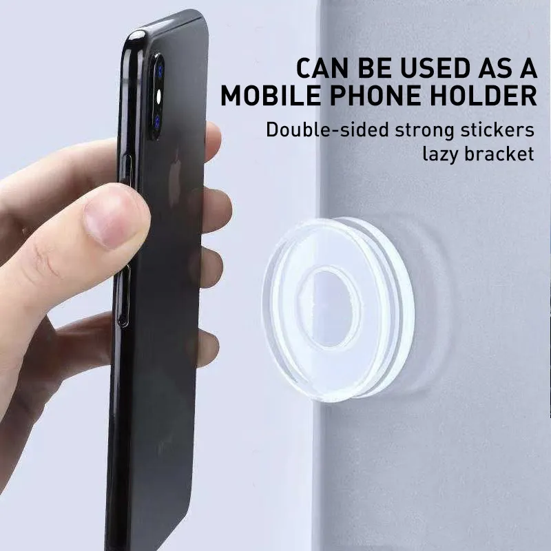 

Universal Car Mobile Phone Holder Gel Paste Nano Stickers No Trace Nano Paste Rubber Pad Wall Stickers For Smartphone Kitchen