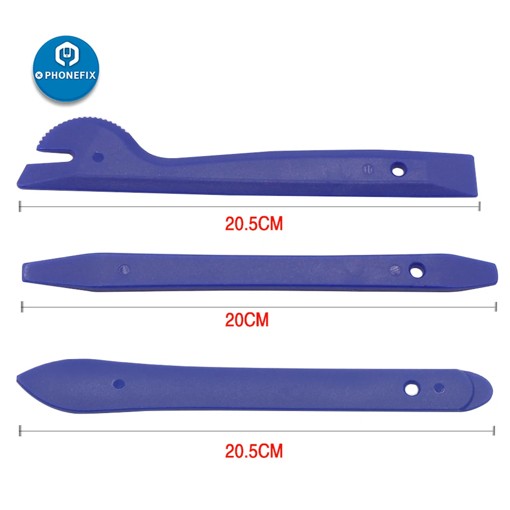 11Pcs Trimแผงประตูหน้าต่างMoulding Upholsteryเครื่องมือกำจัดชุดเครื่องมือสำหรับDashวิทยุAuto Trim Removal Kit