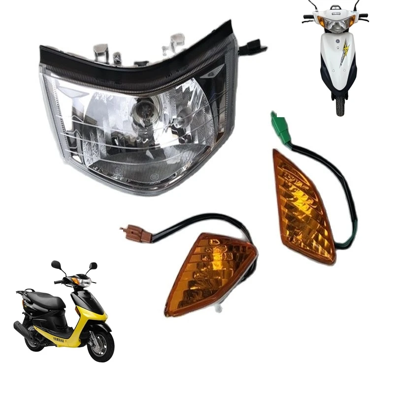 Motorcycle Light Headlight Headlamp Turn signals For YAMAHA JOG100 JOG 100 ZY100T Chinese portable scooter headlight assembly