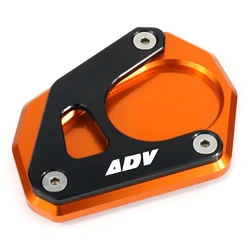 Fit For KTM 390 ADV Adventure 2020-2021 Kickstand Side Foot Stand Enlarger Extension Enlarger plate Pad