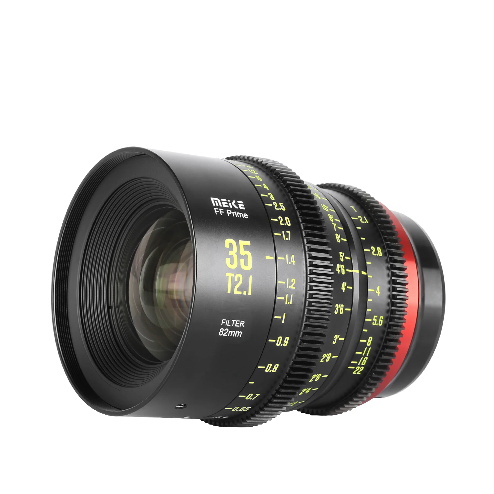 Meike Prime 35mm T2.1 Cine Lens for Full Frame Cinema Camera Systems,such as Canon C700 C500II,Sony VENICE,Sony FX3 FX6,FX9